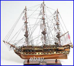 USS Constitution Wooden Tall Ship Model 29 Old Ironsides Fully Assembled Replica