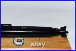 USS Dallas SSN-700 Black Hull with Dry Dock Flt I Submarine Model