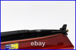 USS Daniel Webster SSBN-626 Submarine Model, Navy, Scale Model, Mahogany, 20