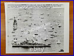 USS Decatur DD-936 Destroyer Ship America s Cup Race OFFICIAL Navy Photo 7x9