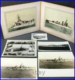 USS Douglas H. Fox DD-779 Destroyer WWII / Postwar Photo Collection Navy Ship