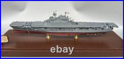 USS Enterprise CV-6 US Navy Aircraft Carrier 1942 Ship Model withDisplay Box 1700
