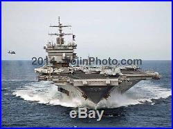 USS Enterprise (CVN 65) transits the Atlantic Ocean 8.5x11 Print