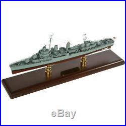 USS FLETCHER CLASS DESTROYER WWII Batleship Wood Model Ship Boat Assembled