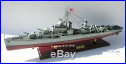 USS Gearing (DD-710) Class Destroyer Battleship Model 31 Handcrafted Wooden NEW
