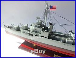 USS Gearing (DD-710) Class Destroyer Battleship Model 31 Handcrafted Wooden NEW