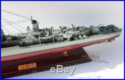 USS Gearing (DD-710) Class Destroyer Handcrafted War Ship Ready Display Model