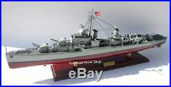 USS Gearing (DD-710) Class Destroyers Battleship 31 Handcrafted Wooden Model