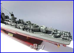 USS Gearing (DD-710) Class Destroyers Battleship 31 Handcrafted Wooden Model