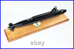 USS George C. Marshall SSBN-654 Submarine Model(BlackHull), Scale