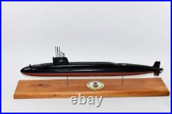 USS George C. Marshall SSBN-654 Submarine Model, Navy, 20, Scale, Mahogany, Benjamin