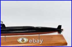 USS George C. Marshall SSBN-654 Submarine Model, Navy, 20, Scale, Mahogany, Benjamin