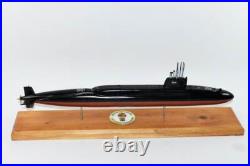 USS George C. Marshall SSBN-654 Submarine Model, Navy, 20, Scale, Mahogany, Benjamin