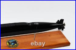 USS George Washington Carver SSBN-656 Submarine Model (Black Hull), Scale