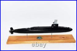 USS George Washington Carver SSBN-656 Submarine Model (Black Hull), Scale