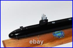 USS Greeneville SSN-772 (Black Hull) Submarine Model, Navy, Scale