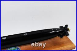 USS Greeneville SSN-772 (Black Hull) Submarine Model, Navy, Scale