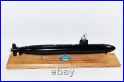 USS Greeneville SSN-772 (Black Hull) Submarine Model, Navy, Scale