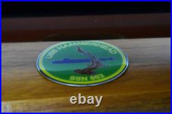 USS Hammerhead SSN-663 Submarine Model, US Navy, Scale Model, Mahogany, Sturgeon