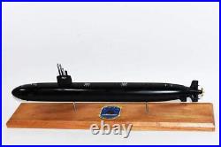 USS Hampton SSN-767 (Black Hull) Submarine Model