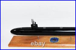USS Hampton SSN-767 (Black Hull) Submarine Model