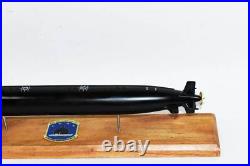 USS Hampton SSN-767 (Black Hull) Submarine Model