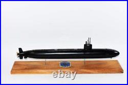 USS Hampton SSN-767 (Black Hull) Submarine Model