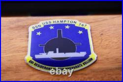 USS Hampton SSN-767 (Black Hull) Submarine Model