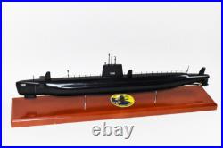 USS Harder (SS-568), 20-inch Mahogany Submarine Model