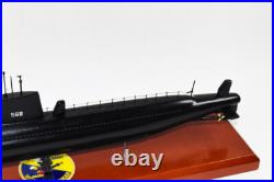 USS Harder (SS-568), 20-inch Mahogany Submarine Model