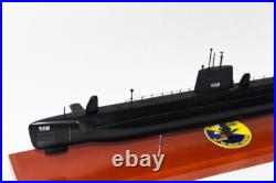 USS Harder (SS-568), 20-inch Mahogany Submarine Model