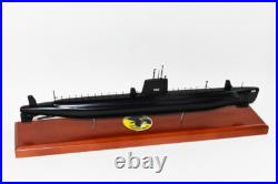 USS Harder (SS-568), 20-inch Mahogany Submarine Model