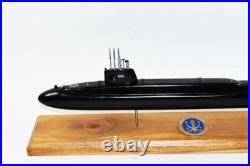 USS Henry L. Stimson SSBN-655 Submarine Model (Black Hull), Scale