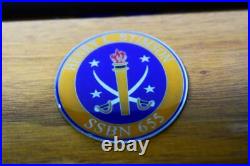USS Henry L. Stimson SSBN-655 Submarine Model (Black Hull), Scale