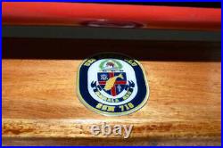 USS Honolulu (SSN-718) FLT I Submarine Model, Navy, Scale Model, Mahogany, 20