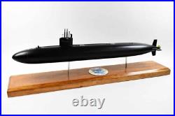 USS Houston (SSN-713) FLT I Black Hull Submarine Model, Navy, Scale