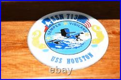USS Houston (SSN-713) FLT I Black Hull Submarine Model, Navy, Scale