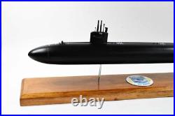 USS Houston (SSN-713) FLT I Black Hull Submarine Model, Navy, Scale