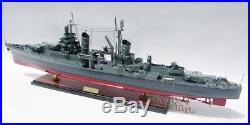 USS INDIANAPOLIS (CL/ CA-35) Handcrafted War Ship Display Model 37 NEW