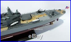 USS IOWA BB61 Battleship Model 39 Handcrafted Wooden Model NEW