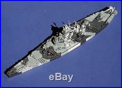 USS Indiana 1944 Neptun 1/1250 metal waterline model