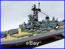 USS Iowa (BB-61) Handcrafted War Ship Display Model 39