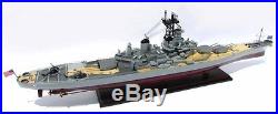 USS Iowa (BB-61) Iowa-Class Battleship Collectible 39Handmade Wood Model Ship