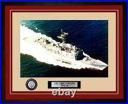 USS JOHN A MOORE FFG-19 Framed Navy Ship Photo 116FFG19