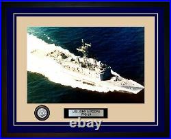 USS JOHN A MOORE FFG-19 Framed Navy Ship Photo 116FFG19
