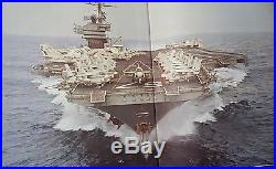 USS JOHN F. KENNEDY CV-67 Cruisebook issued on her Ten Years Service (1978)