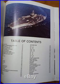 USS JOHN F. KENNEDY CVA-67 Cruisebook of their 1978 Mediterranean Tour