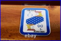 USS Jack SSN-605 Submarine Model, US Navy, Scale Model, Mahogany, Permit Class