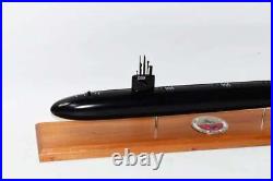 USS Jacksonville SSN-699 FLT I (Black Hull) Submarine Model