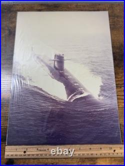 USS John Marshall SSBN-611 Submarine 11x14 Photo US Navy Dive Carlisle